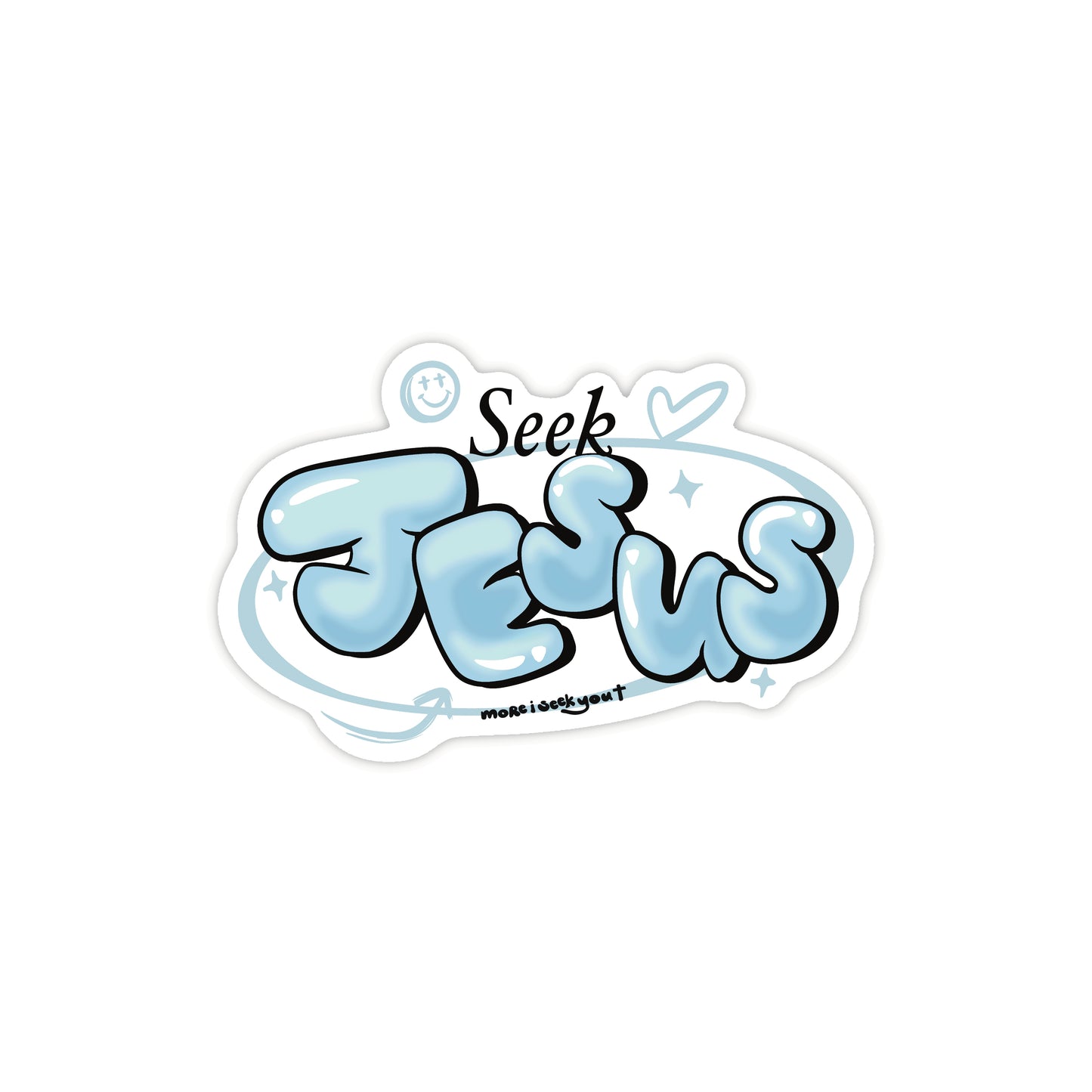 Seek Jesus sticker