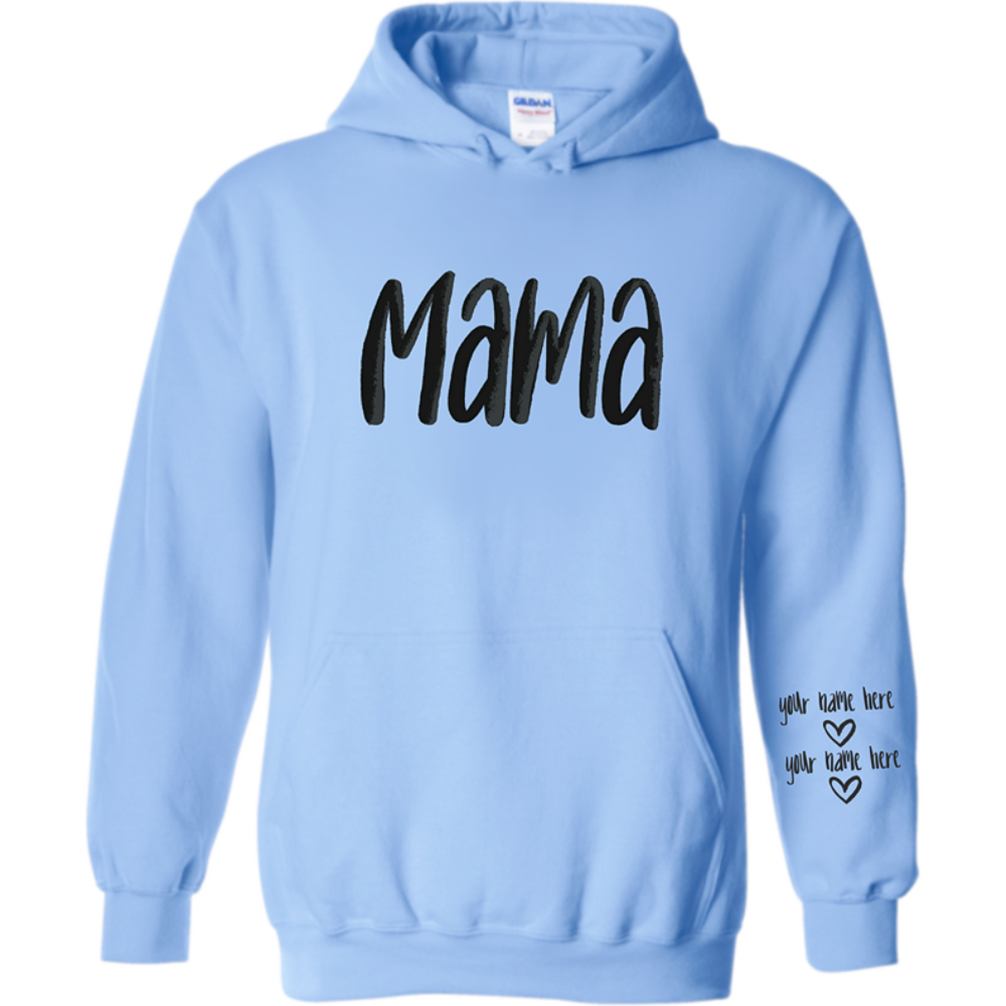 Mama Puff print Hoodie