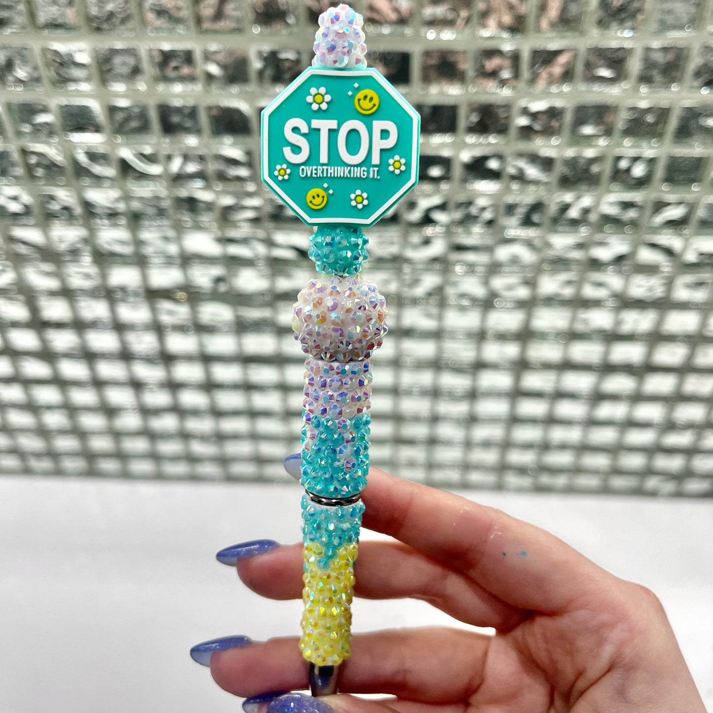 Custom silicone bead Pen, Keychain, Bookmark