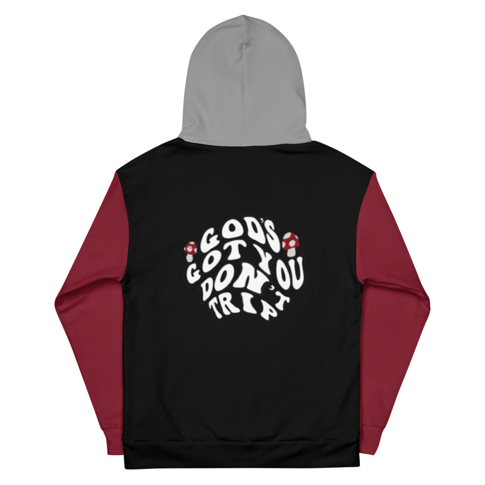 Don't Trip Color Block Hoodie