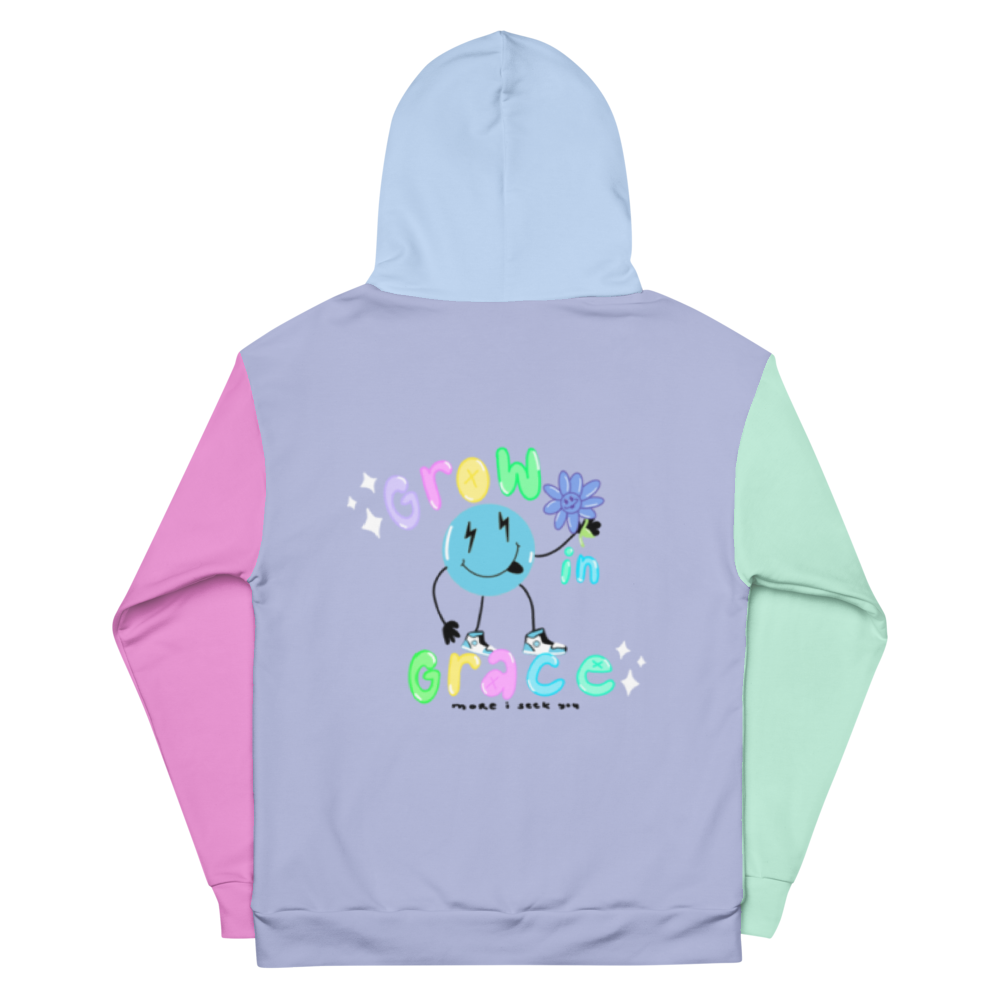 Grow in Grace Color Block Hoodie