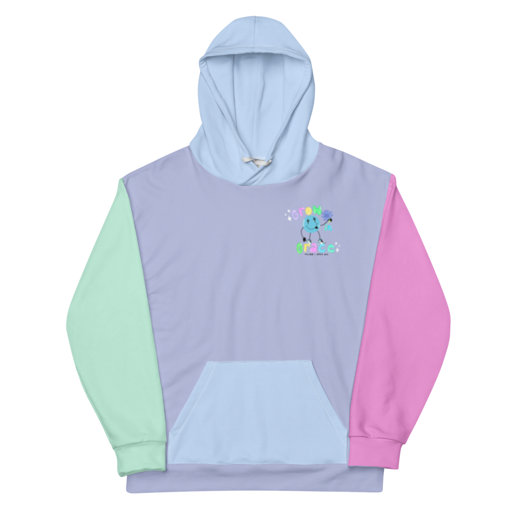 Grow in Grace Color Block Hoodie