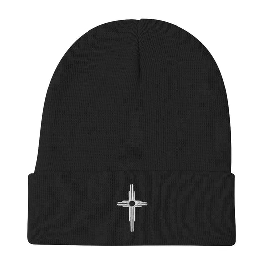 Zia symbol Cross Beanie