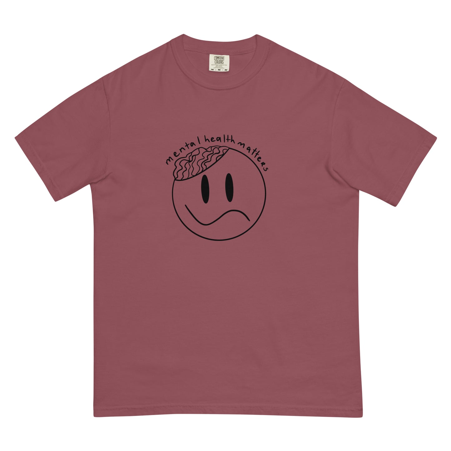 Smiley Mental Health Matters t-shirt