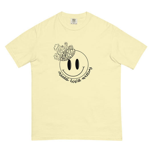 Groovy Mental Health Matters t-shirt