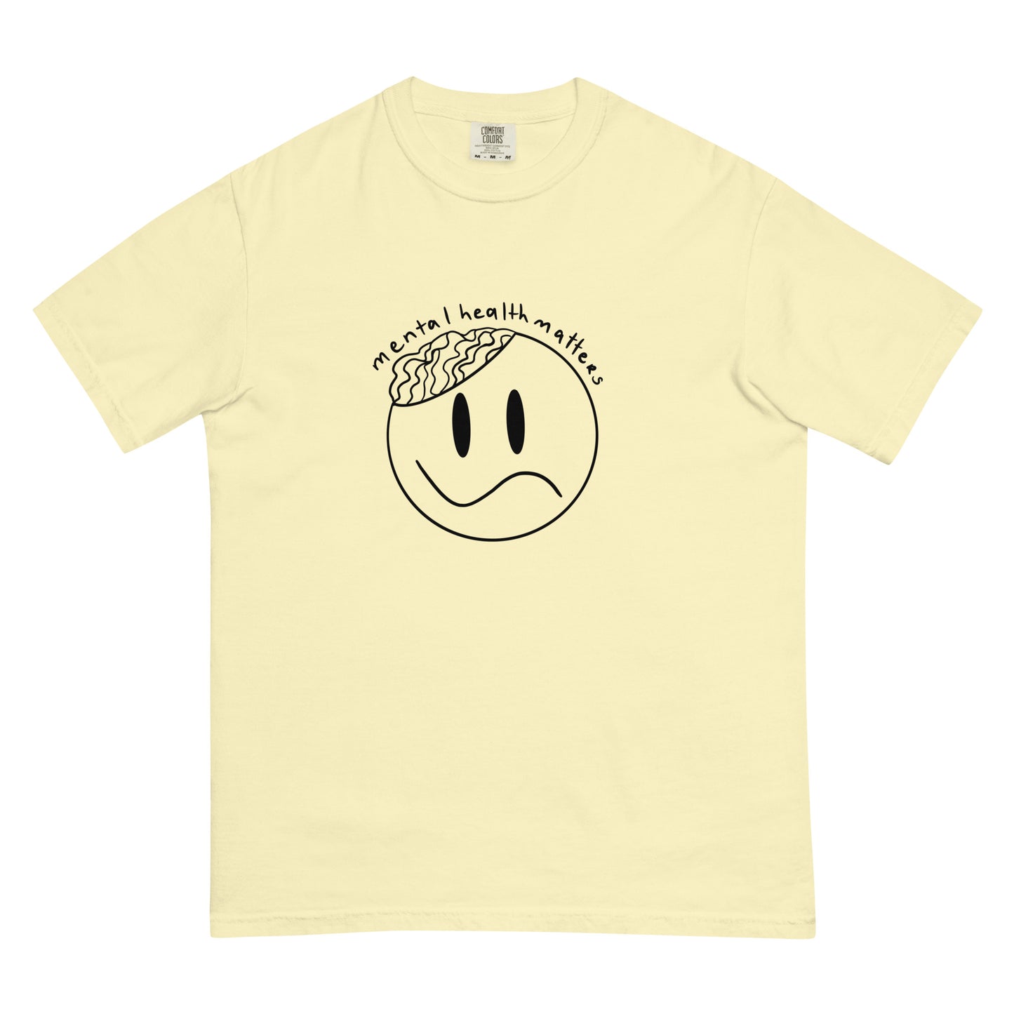 Smiley Mental Health Matters t-shirt