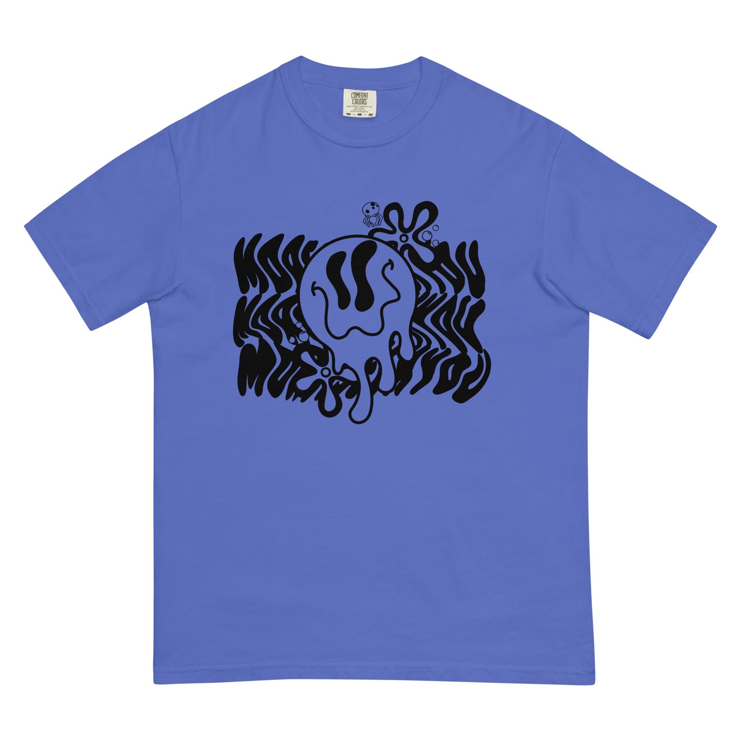 Melting Smiley heavyweight t-shirt