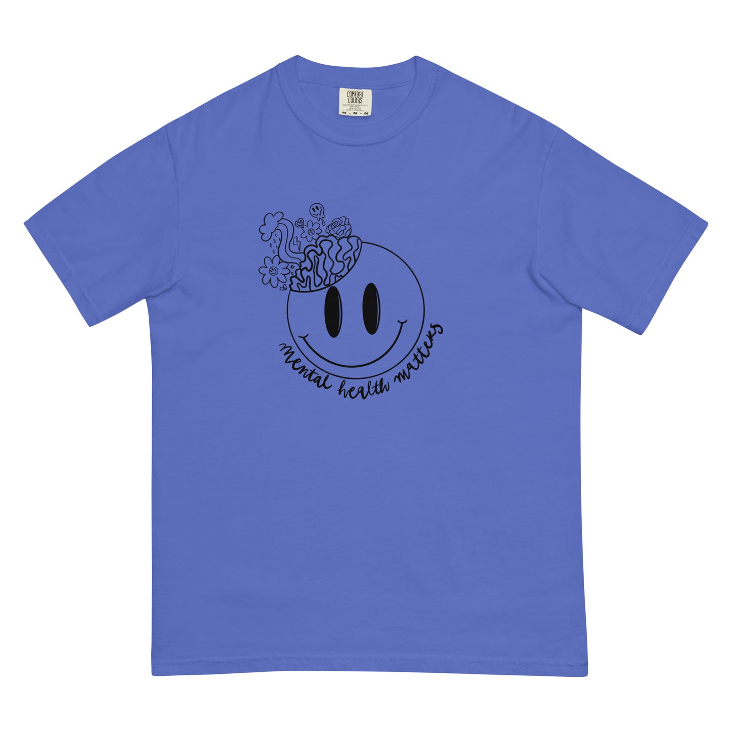 Groovy Mental Health Matters t-shirt