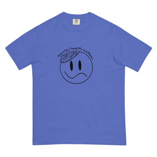 Smiley Mental Health Matters t-shirt