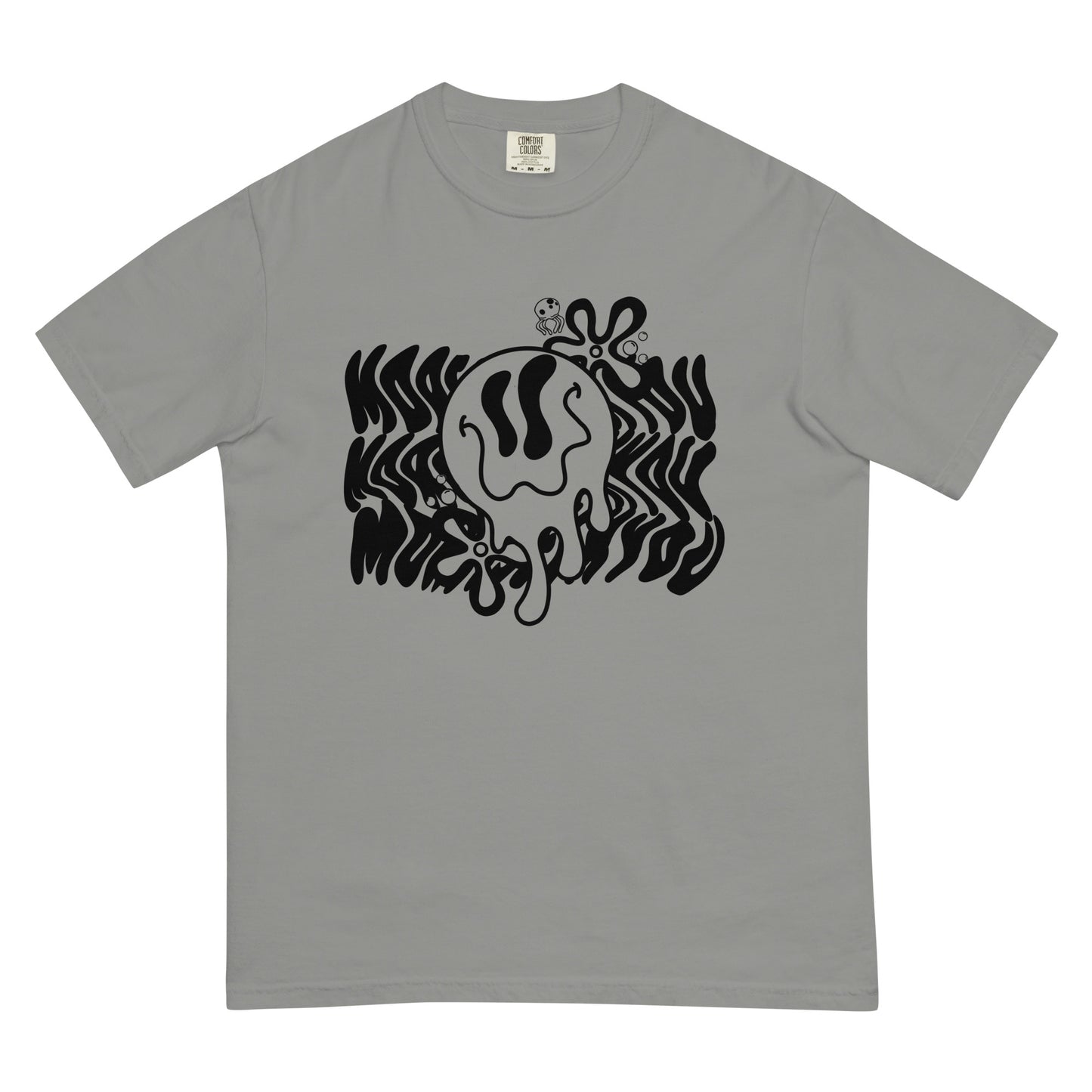 Melting Smiley heavyweight t-shirt