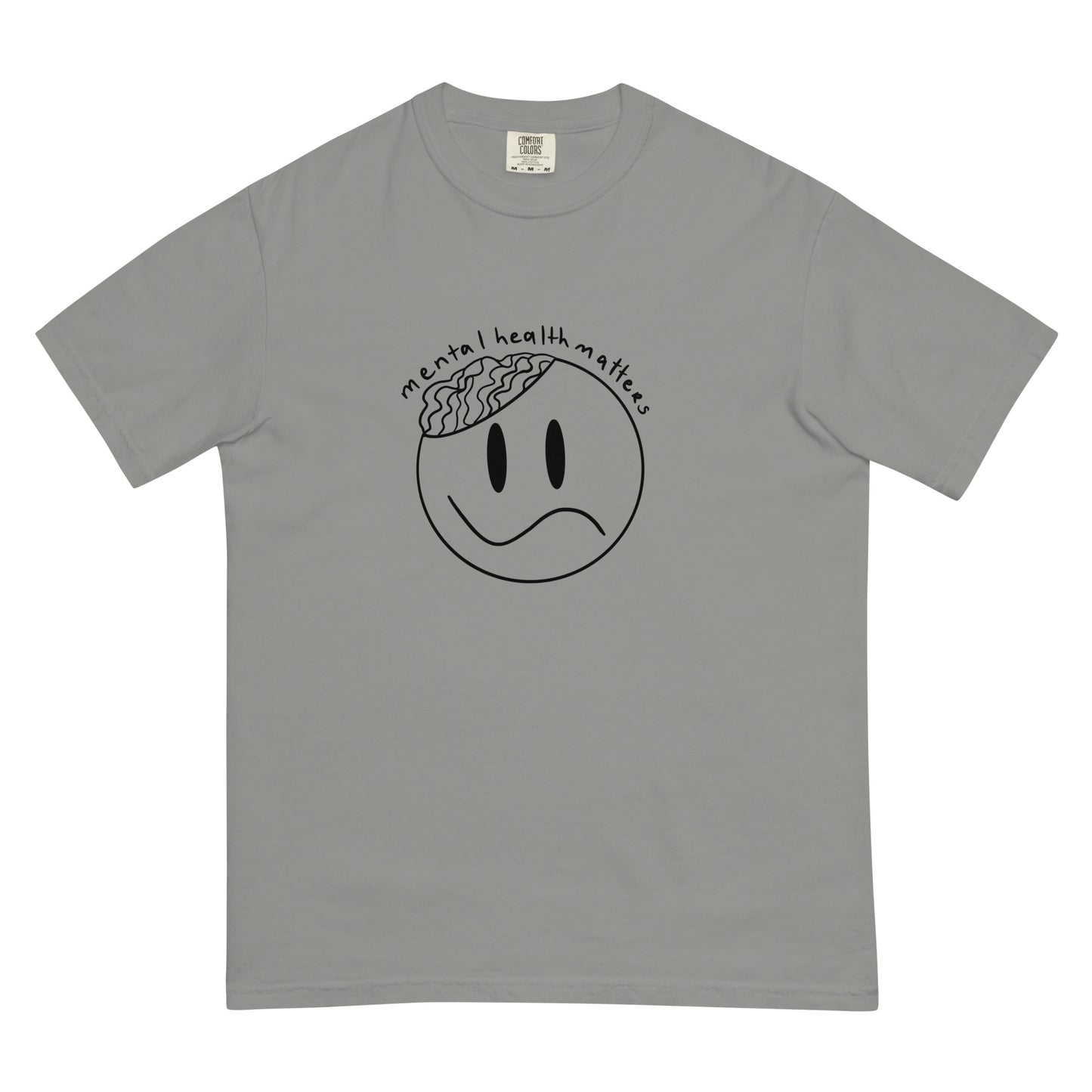 Smiley Mental Health Matters t-shirt