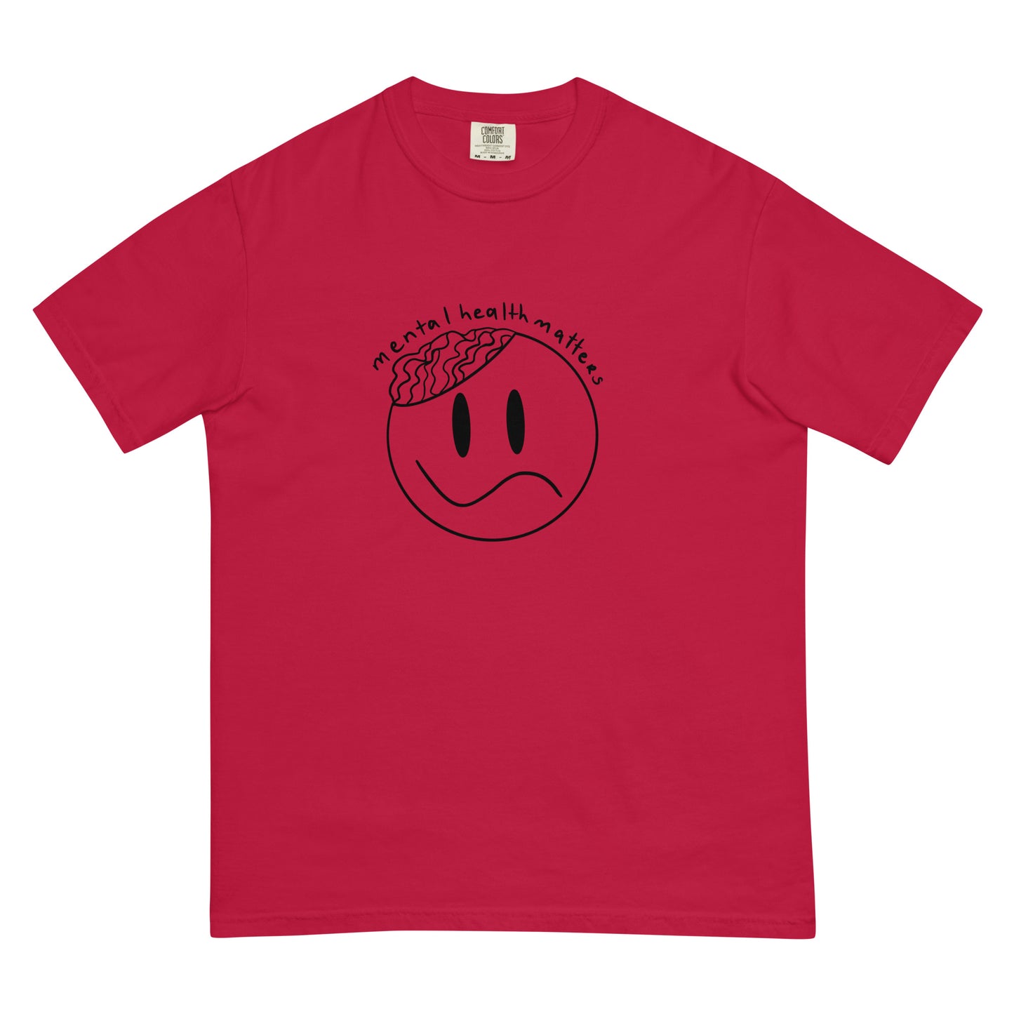 Smiley Mental Health Matters t-shirt