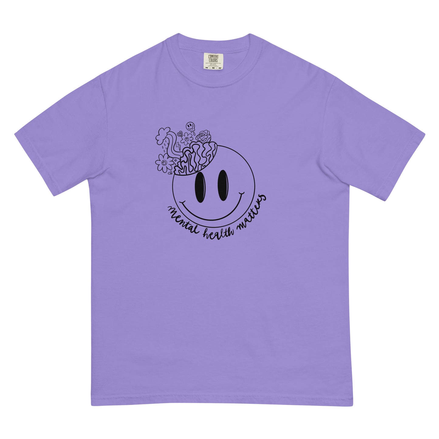 Groovy Mental Health Matters t-shirt