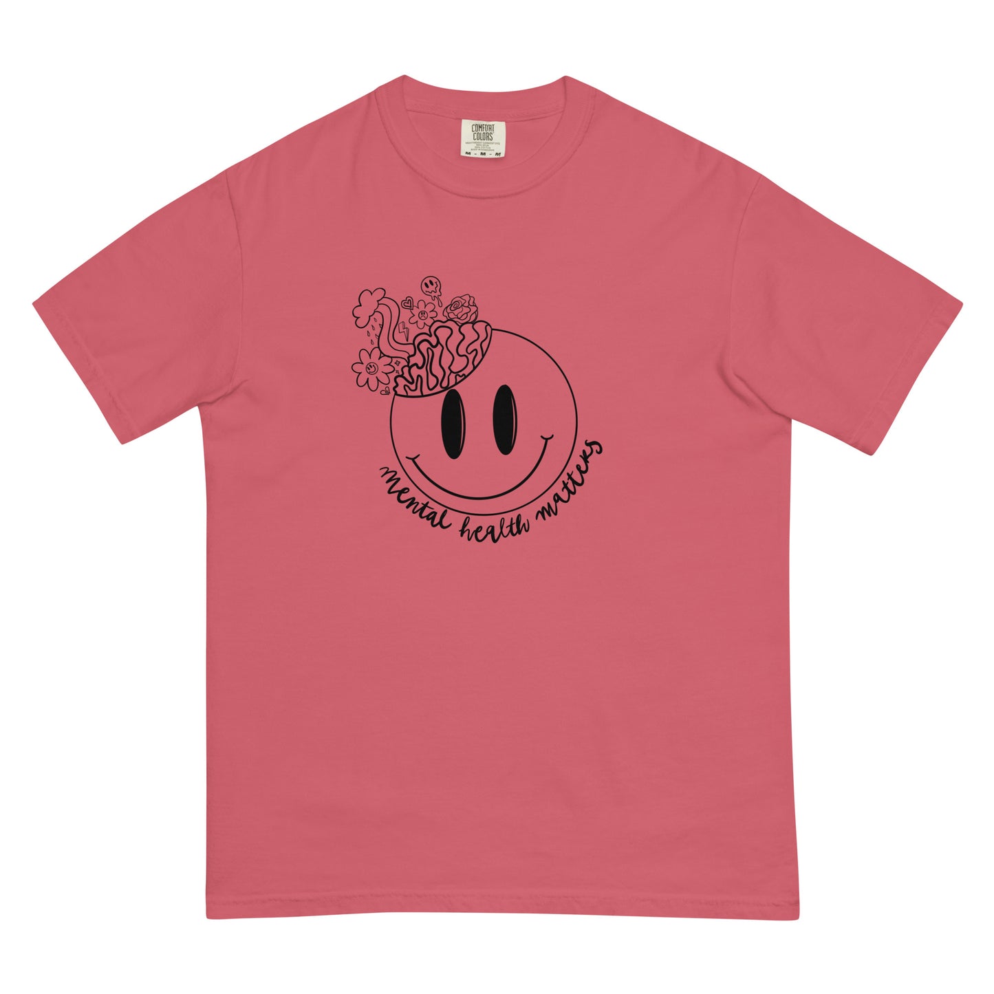 Groovy Mental Health Matters t-shirt