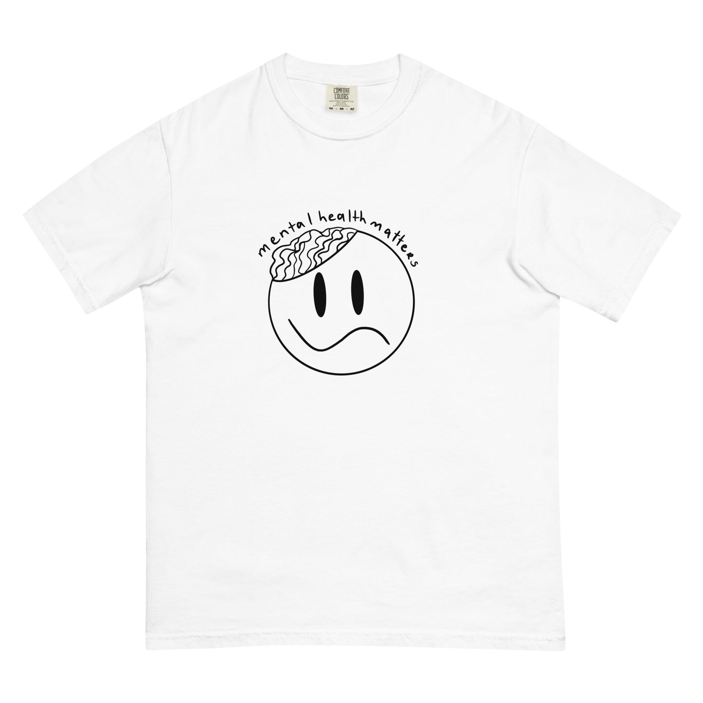 Smiley Mental Health Matters t-shirt