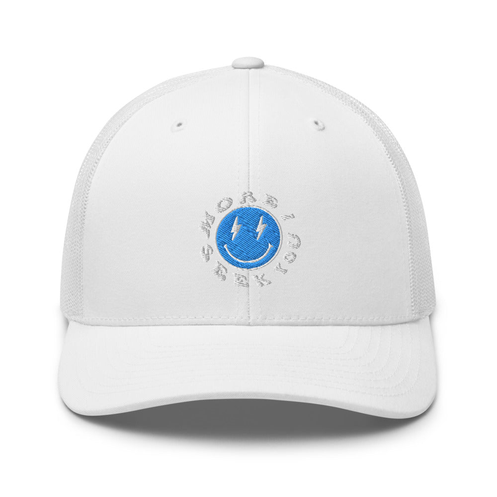 More I seek you Trucker Cap