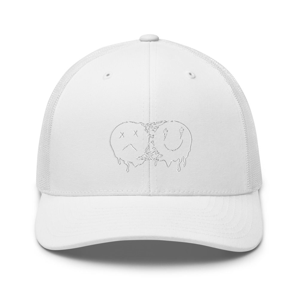 Melting smiley faces Trucker Cap