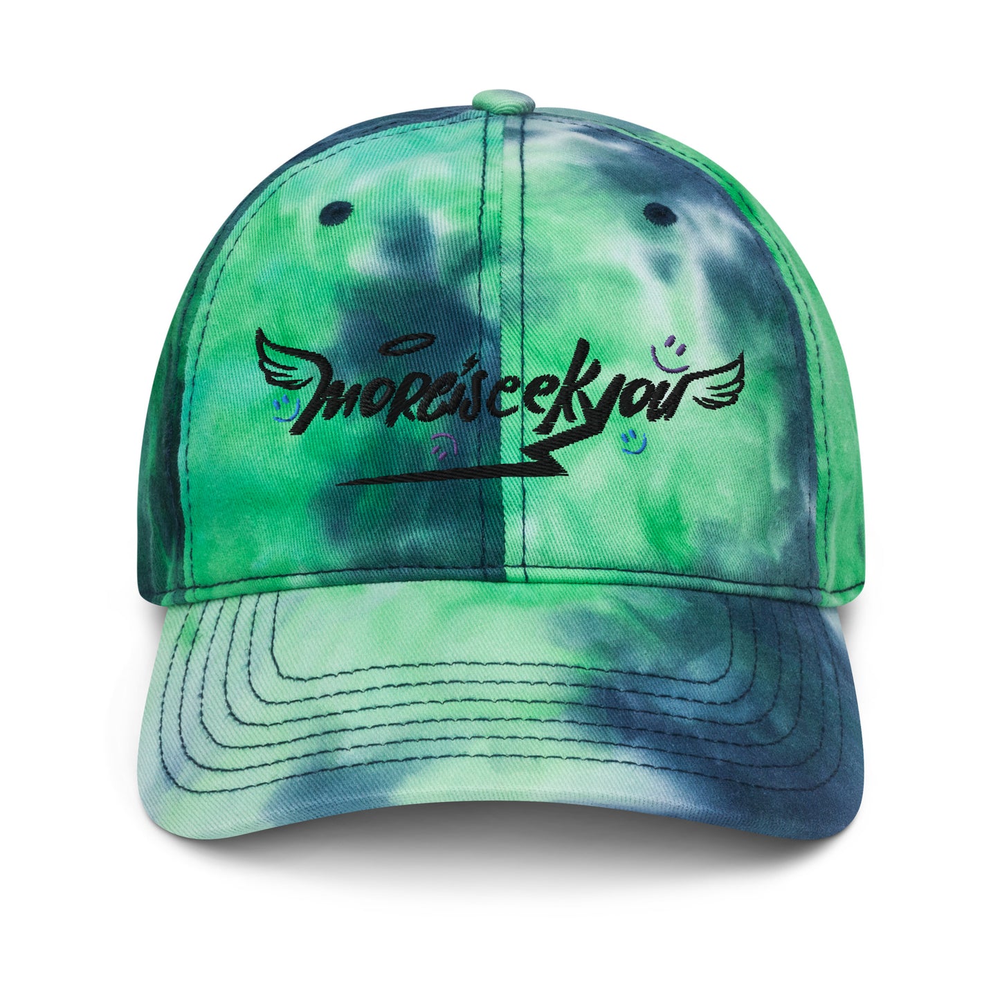 Happy Tie dye hat