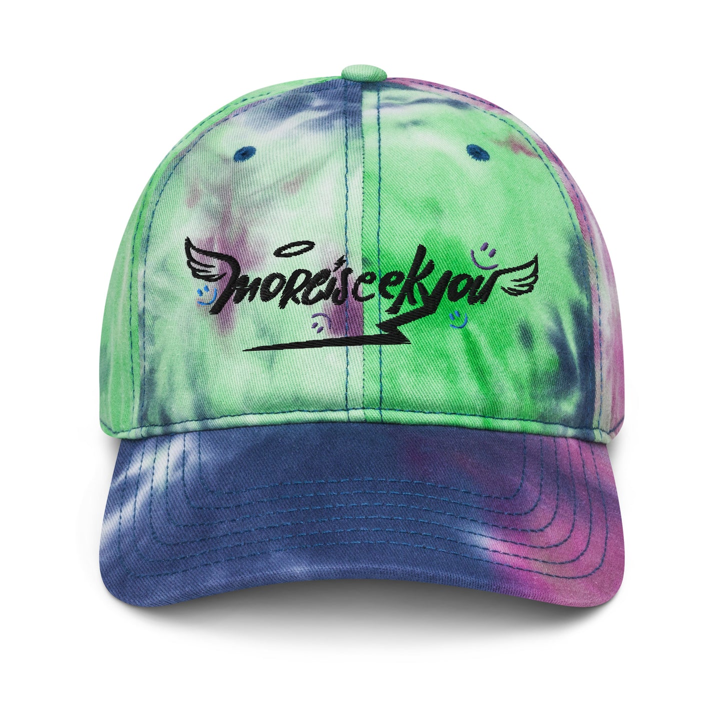 Happy Tie dye hat