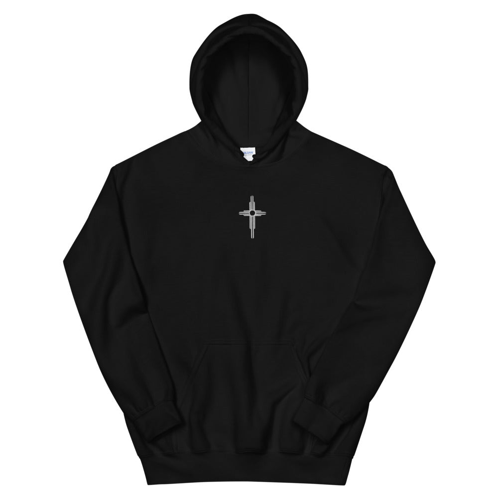 Zia Symbol Cross Hoodie