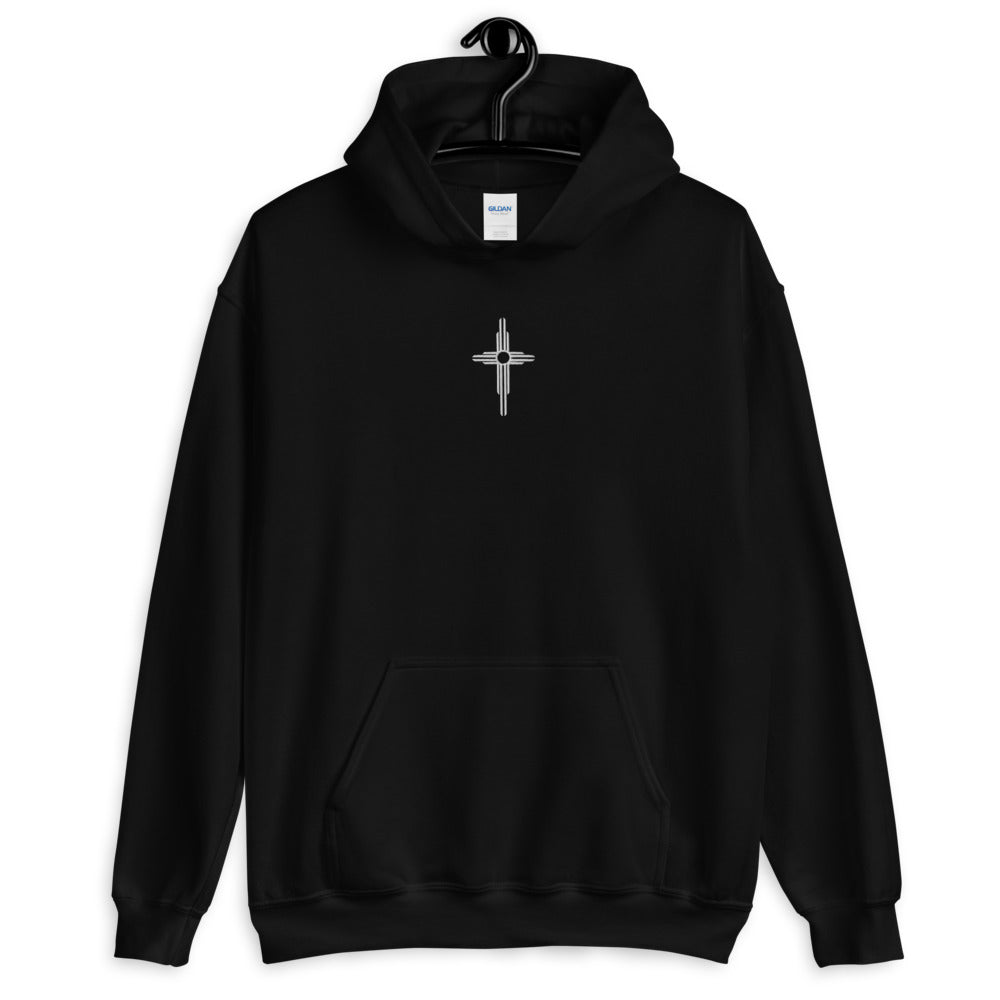 Zia Symbol Cross Hoodie