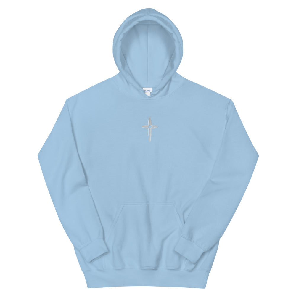 Zia Symbol Cross Hoodie